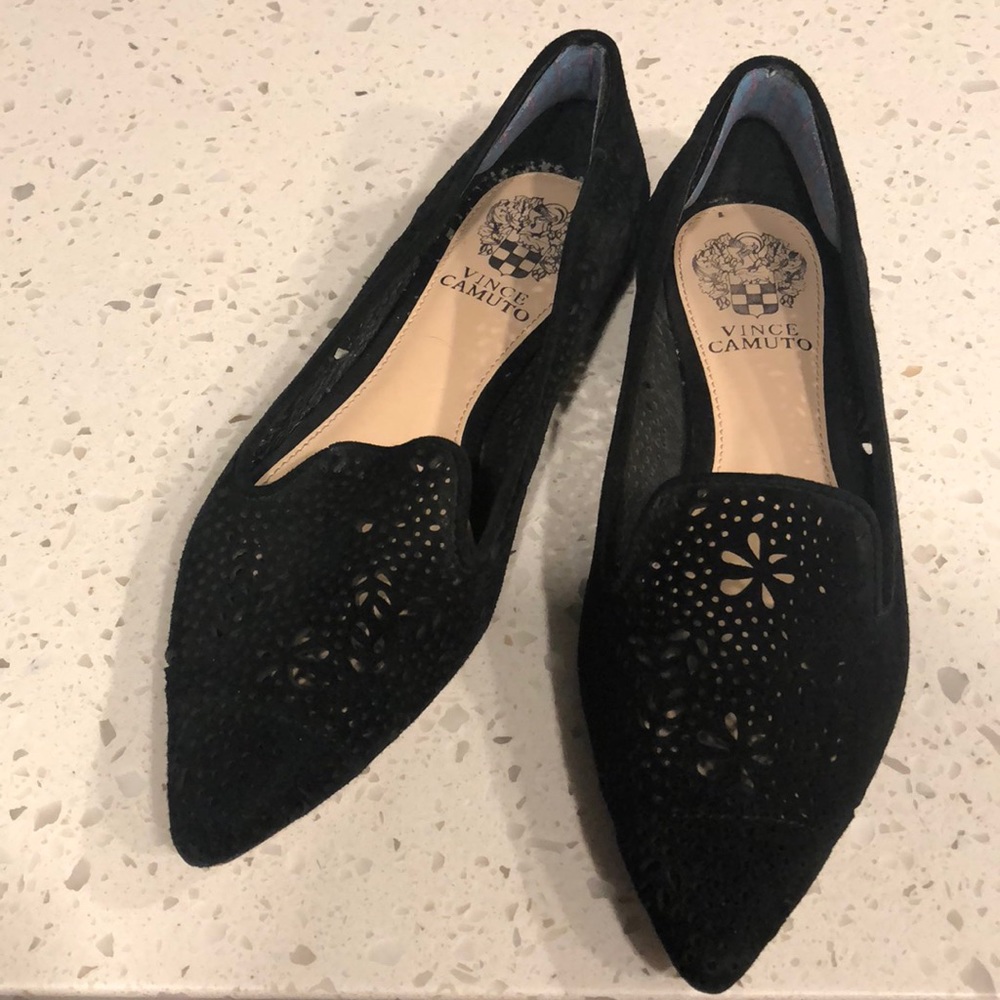 Ballerina flats with lace details